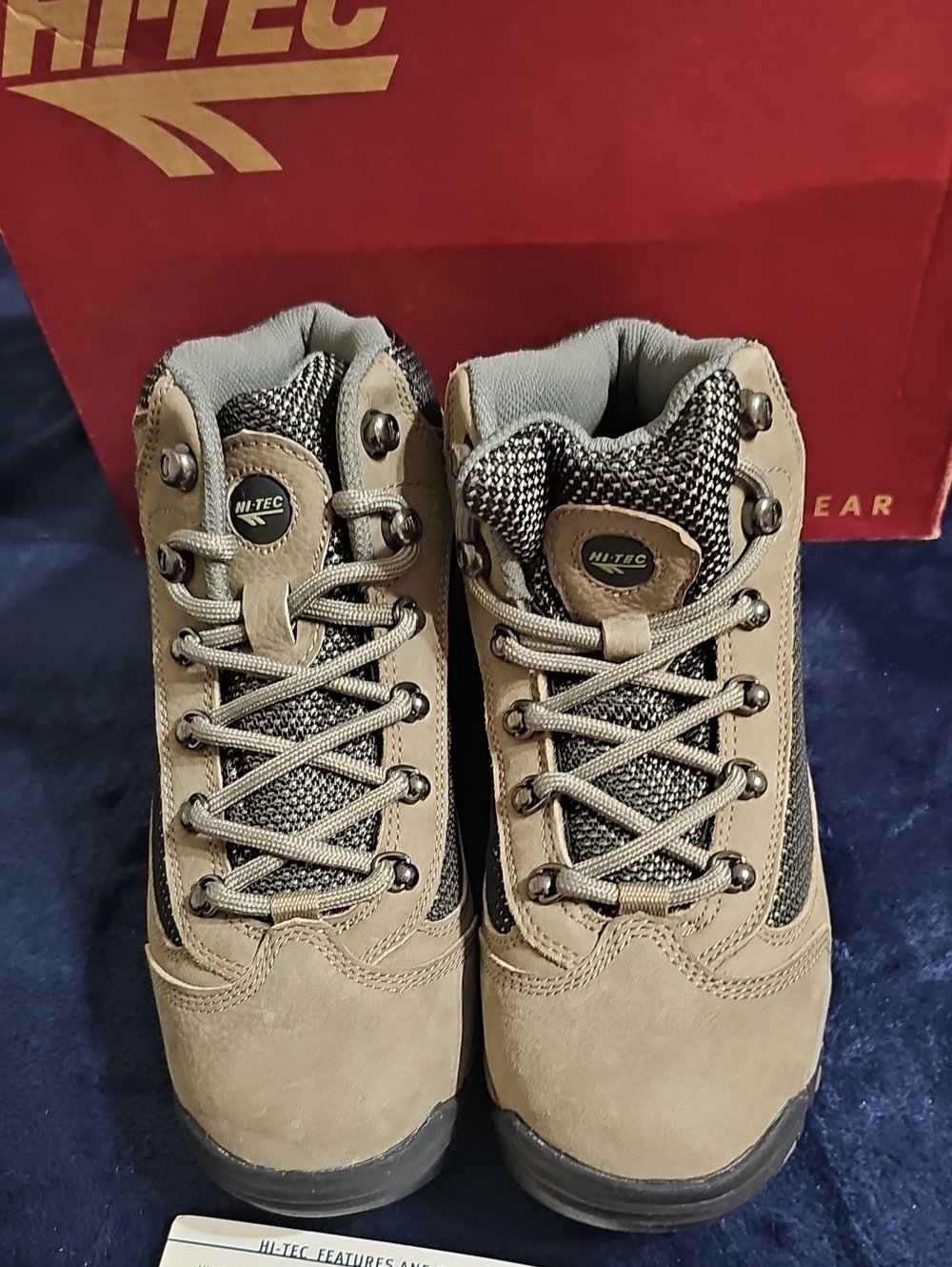 Hi-Tech Women's Light M and Gray Trail Boots Size 8.5 Brand New